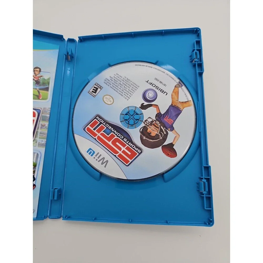 ESPN Sports Connection (Nintendo Wii U, 2012) MANUAL INCLUDED!